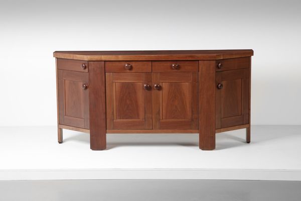 COPPOLA SILVIO (1920 - 1986) : Credenza produzione Bernini  - Asta Asta 374 | DESIGN E ARTI DECORATIVE DEL NOVECENTO Virtuale - Associazione Nazionale - Case d'Asta italiane