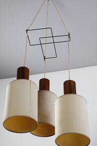 MANIFATTURA ITALIANA : Lampada a sospensione  - Asta Asta 374 | DESIGN E ARTI DECORATIVE DEL NOVECENTO Virtuale - Associazione Nazionale - Case d'Asta italiane