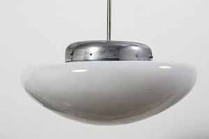 MANIFATTURA ITALIANA : Coppia di lampade da soffitto  - Asta Asta 374 | DESIGN E ARTI DECORATIVE DEL NOVECENTO Virtuale - Associazione Nazionale - Case d'Asta italiane