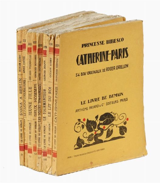 Lotto di 8 annate de 'Le Livre de Demain'.  - Asta 	Libri, autografi e manoscritti - Associazione Nazionale - Case d'Asta italiane