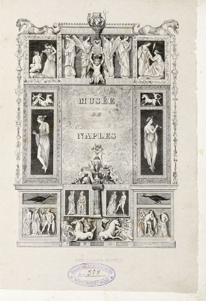 CSAR FAMIN : Musee Royal de Naples, peintures, bronzes et statues erotiques du cabinet secret...  - Asta 	Libri, autografi e manoscritti - Associazione Nazionale - Case d'Asta italiane