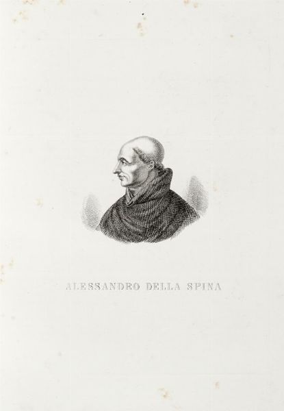 FERDINANDO GRASSINI : Biografia dei pisani illustri.  - Asta 	Libri, autografi e manoscritti - Associazione Nazionale - Case d'Asta italiane