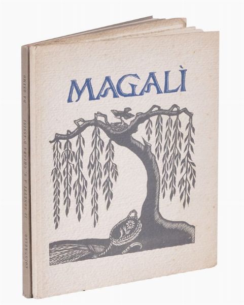 FRDRIC MISTRAL : Magal. Dal provenzale [...]. Nuova traduzione di Mario Chini. Per la musica italiana di Oswaldo Minervini e per le silografie di Bruno da Osimo.  - Asta 	Libri, autografi e manoscritti - Associazione Nazionale - Case d'Asta italiane