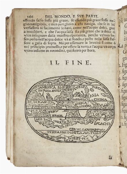 GIUSEPPE ROSACCIO : Teatro del mondo e sue parti cio Europa, Affrica, Asia, et America.  - Asta 	Libri, autografi e manoscritti - Associazione Nazionale - Case d'Asta italiane