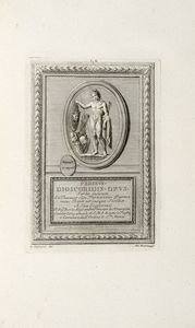 DOMENICO AUGUSTO BRACCI : Memorie degli antichi incisori che scolpirono i loro nomi in gemme e cammei con molti monumenti inediti di antichita statue bassorilievi gemme [...] Volume primo (-secondo).  - Asta 	Libri, autografi e manoscritti - Associazione Nazionale - Case d'Asta italiane