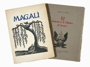 FRDRIC MISTRAL : Magal. Dal provenzale [...]. Nuova traduzione di Mario Chini. Per la musica italiana di Oswaldo Minervini e per le silografie di Bruno da Osimo.  - Asta 	Libri, autografi e manoscritti - Associazione Nazionale - Case d'Asta italiane