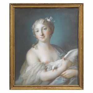 Scuola di Rosalba Carriera, sec. XVIII  - Asta ARCADE | Dipinti dal XV al XVIII secolo - Associazione Nazionale - Case d'Asta italiane