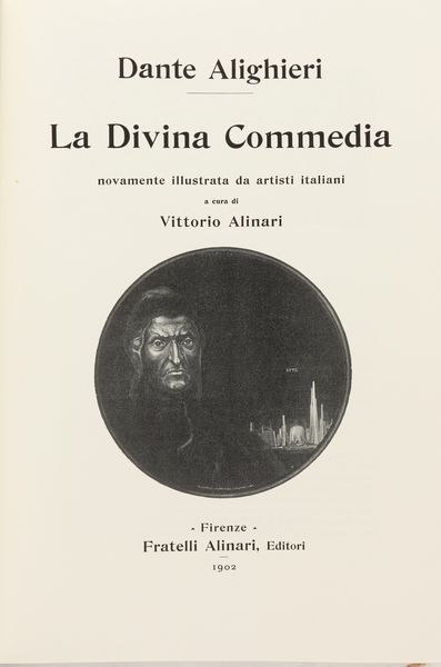 DANTE ALIGHIERI : La Divina Commedia  - Asta L'arte di riprodurre codici - Associazione Nazionale - Case d'Asta italiane