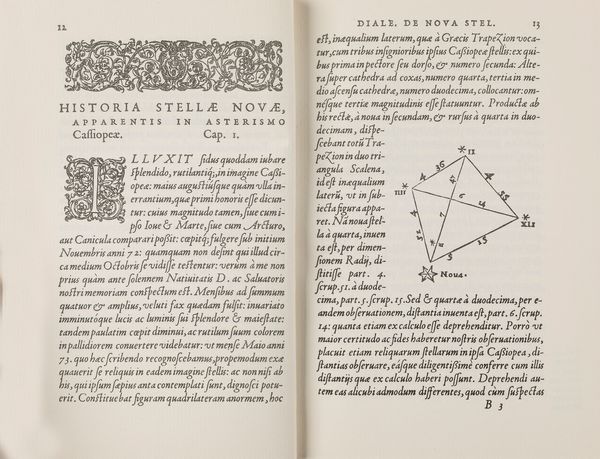 Tadeus Hajek : Dialexis de novae et prius incognitae stellae  - Asta L'arte di riprodurre codici - Associazione Nazionale - Case d'Asta italiane