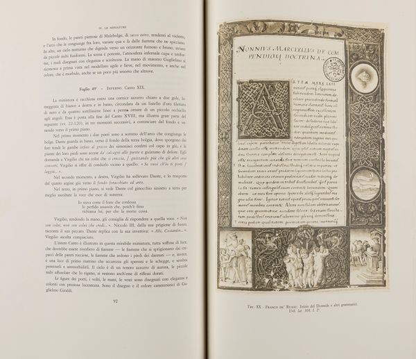 Il Dante Urbinate della Biblioteca Vaticana  - Asta L'arte di riprodurre codici - Associazione Nazionale - Case d'Asta italiane