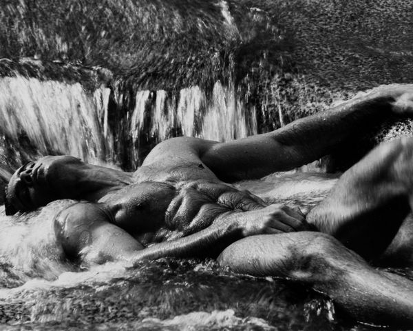 Greg Gorman : Scott in Waterfall  - Asta Fotografia - Associazione Nazionale - Case d'Asta italiane