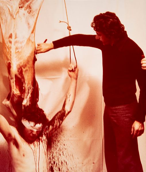 Hermann Nitsch : Aktion n.56  - Asta Fotografia - Associazione Nazionale - Case d'Asta italiane