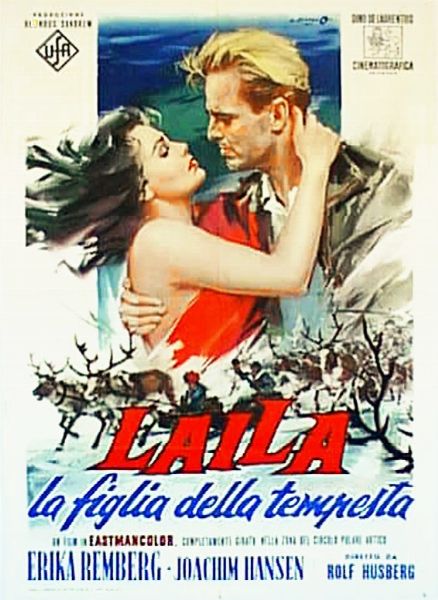 Angelo Cesselon : Laila la figlia della tempesta (Laila)  - Asta The Art of Movie Posters - Associazione Nazionale - Case d'Asta italiane