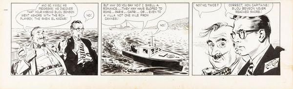 Alex Raymond : Rip Kirby  - Asta The Art of Movie Posters - Associazione Nazionale - Case d'Asta italiane