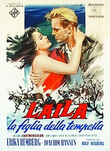 Angelo Cesselon : Laila la figlia della tempesta (Laila)  - Asta The Art of Movie Posters - Associazione Nazionale - Case d'Asta italiane