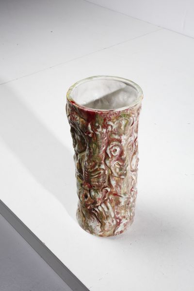 ARETINI ZULIMO (1884 - 1965) : Grande vaso con decoro a rilievo  - Asta Asta 376 | VETRI DI MURANO E DEL XX SECOLO E CERAMICHE - VETRI DI MURANO E FRANCESI, CERAMICHE Virtuale - Associazione Nazionale - Case d'Asta italiane