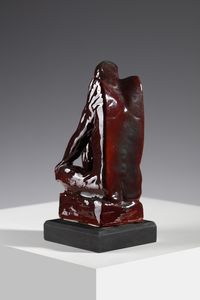 GARELLI FRANCO (1909 - 1973) : Figura  - Asta Asta 376 | VETRI DI MURANO E DEL XX SECOLO E CERAMICHE - VETRI DI MURANO E FRANCESI, CERAMICHE Virtuale - Associazione Nazionale - Case d'Asta italiane