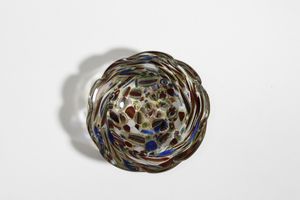 MANIFATTURA MURANESE : Ciotola decorata a murrine e foglia oro  - Asta Asta 376 | VETRI DI MURANO E DEL XX SECOLO E CERAMICHE - VETRI DI MURANO E FRANCESI, CERAMICHE Virtuale - Associazione Nazionale - Case d'Asta italiane