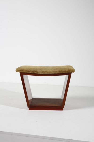 BORSANI OSVALDO (1911 - 1985) : nello stile di. Coppia di sgabelli  - Asta Asta 378 | DESIGN E ARTI DECORATIVE DEL NOVECENTO - DESIGN Online - Associazione Nazionale - Case d'Asta italiane