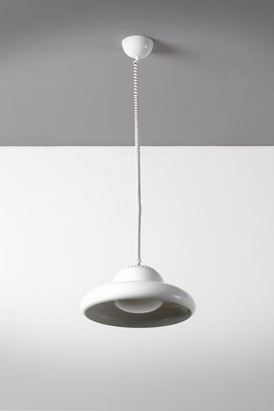 SCARPA AFRA (1937 -2011) & TOBIA (n. 1935) : Lampada a sospensione Fior di loto per Flos  - Asta Asta 378 | DESIGN E ARTI DECORATIVE DEL NOVECENTO - DESIGN Online - Associazione Nazionale - Case d'Asta italiane