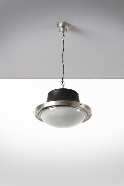 MAZZA SERGIO (n. 1931) : Lampada a sospensione Tau per Artemide  - Asta Asta 378 | DESIGN E ARTI DECORATIVE DEL NOVECENTO - DESIGN Online - Associazione Nazionale - Case d'Asta italiane