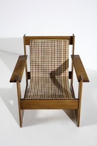 SCARPA AFRA (1937 -2011) & TOBIA (n. 1935) : attribuito. Coppia di poltrone  - Asta Asta 378 | DESIGN E ARTI DECORATIVE DEL NOVECENTO - DESIGN Online - Associazione Nazionale - Case d'Asta italiane