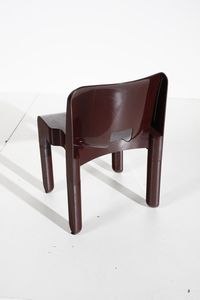 COLOMBO JOE (1930 - 1971) : Cinque sedie 4869 per Kartell  - Asta Asta 378 | DESIGN E ARTI DECORATIVE DEL NOVECENTO - DESIGN Online - Associazione Nazionale - Case d'Asta italiane