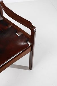 HAUNER CARLO  (1927 - 1996) : Poltrona per Forma Mompiano  - Asta Asta 378 | DESIGN E ARTI DECORATIVE DEL NOVECENTO - DESIGN Online - Associazione Nazionale - Case d'Asta italiane