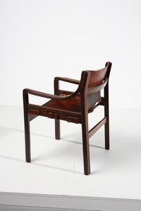 HAUNER CARLO  (1927 - 1996) : Poltrona per Forma Mompiano  - Asta Asta 378 | DESIGN E ARTI DECORATIVE DEL NOVECENTO - DESIGN Online - Associazione Nazionale - Case d'Asta italiane