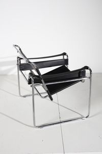 BREUER MARCEL LAJOS (1902 - 1981) : nello stile di. Tre poltrone Wassily  - Asta Asta 378 | DESIGN E ARTI DECORATIVE DEL NOVECENTO - DESIGN Online - Associazione Nazionale - Case d'Asta italiane