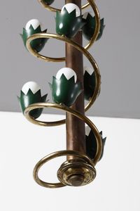 CHIESA PIETRO (1892 - 1948) : attribuito. Lampada a sospensione  - Asta Asta 378 | DESIGN E ARTI DECORATIVE DEL NOVECENTO - DESIGN Online - Associazione Nazionale - Case d'Asta italiane