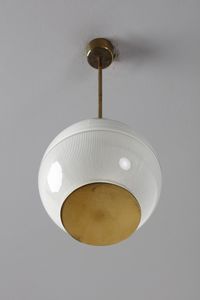 GARDELLA IGNAZIO (1905 - 1999) : Lampada a sospensioen LS4  per Azucena  - Asta Asta 378 | DESIGN E ARTI DECORATIVE DEL NOVECENTO - DESIGN Online - Associazione Nazionale - Case d'Asta italiane