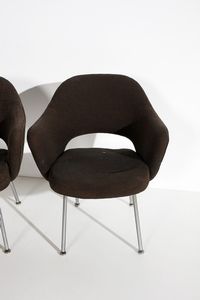 SAARINEN EERO (1910 - 1961) : Dieci poltroncine Executive per Knoll  - Asta Asta 378 | DESIGN E ARTI DECORATIVE DEL NOVECENTO - DESIGN Online - Associazione Nazionale - Case d'Asta italiane