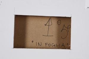 CECCOBELLI BRUNO (n. 1952) : In foglia.  - Asta Asta 380 | ARTE MODERNA E CONTEMPORANEA Virtuale - Associazione Nazionale - Case d'Asta italiane