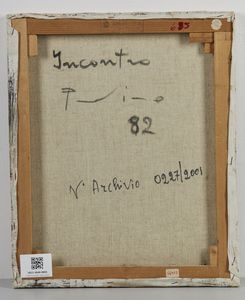 PROVINO SALVATORE (n. 1943) : Incontro.  - Asta Asta 380 | ARTE MODERNA E CONTEMPORANEA Virtuale - Associazione Nazionale - Case d'Asta italiane