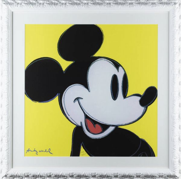 ANDY WARHOL Pittsburgh (USA) 1927 - 1987 New York (USA) : Mickey mouse  - Asta Grafica - Associazione Nazionale - Case d'Asta italiane