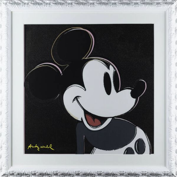 ANDY WARHOL Pittsburgh (USA) 1927 - 1987 New York (USA) : Mickey mouse  - Asta Grafica - Associazione Nazionale - Case d'Asta italiane