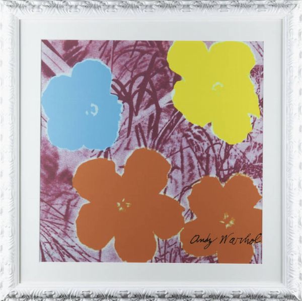 ANDY WARHOL Pittsburgh (USA) 1927 - 1987 New York (USA) : Flowers  - Asta Grafica - Associazione Nazionale - Case d'Asta italiane