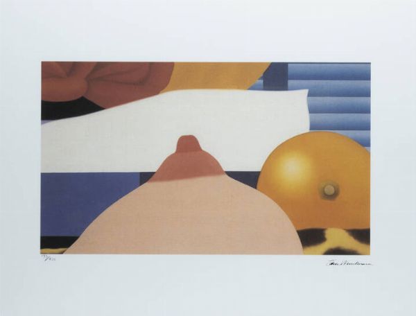 TOM WESSELMANN Cincinnati (USA) 1931 - 2004 New York (USA) : Senza titolo  - Asta Grafica - Associazione Nazionale - Case d'Asta italiane