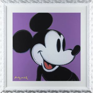 ANDY WARHOL Pittsburgh (USA) 1927 - 1987 New York (USA) - Mickey mouse