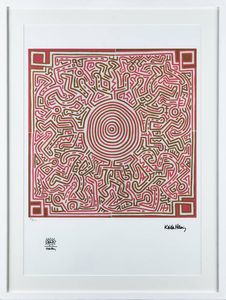 KEITH HARING Reading (USA) 1958 1990 New York (USA) - Senza titolo