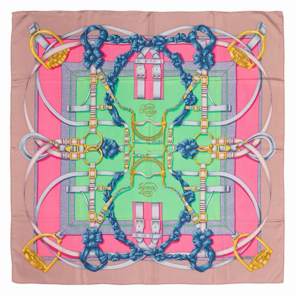 Hermès : Foulard Grand Mange  - Asta Luxury Fashion - Associazione Nazionale - Case d'Asta italiane