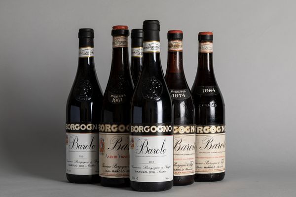 Piemonte : Barolo Borgogno Vigna Liste (6 BT)  - Asta Monografica vini Borgogno dal 1931 al 2014 - Associazione Nazionale - Case d'Asta italiane