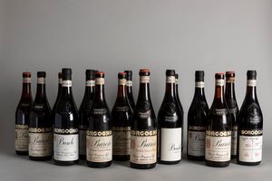 Piemonte - Verticale Barolo Borgogno Riserva 1974-1979 (18 BT, 3 per annata)