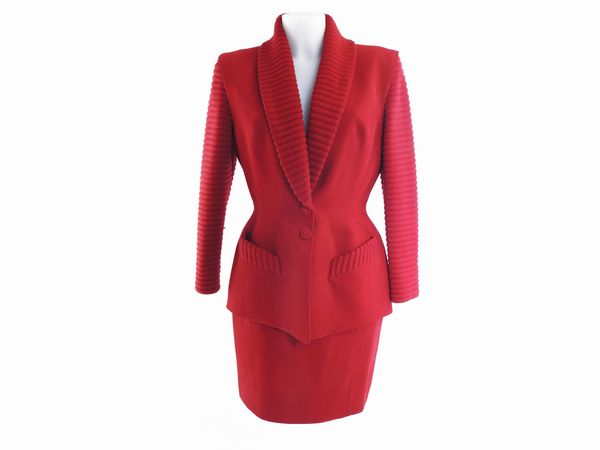 Tailleur, Mugler  - Asta Abiti e accessori vintage  - Associazione Nazionale - Case d'Asta italiane