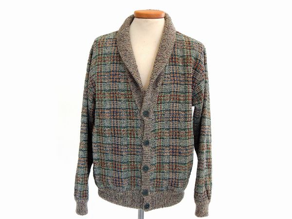 Giacca cardigan da uomo, Missoni  - Asta Abiti e accessori vintage  - Associazione Nazionale - Case d'Asta italiane