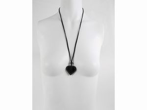 Collana con pendente, Baccarat  - Asta Abiti e accessori vintage  - Associazione Nazionale - Case d'Asta italiane