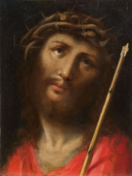 Testa di Cristo coronata di spine  - Asta Importanti Sculture e Dipinti Antichi - Associazione Nazionale - Case d'Asta italiane