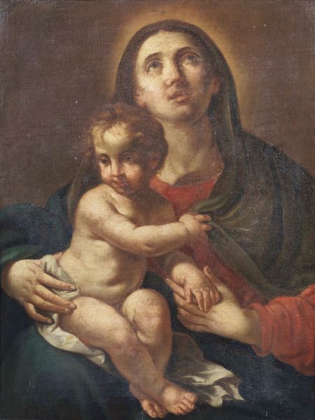 ARTISTA DEL XVII SECOLO : Madonna con Bambino  - Asta Asta 379 | ARTE ANTICA E DEL XIX SECOLO - Dipinti antichi e antiquariato  Online - Associazione Nazionale - Case d'Asta italiane