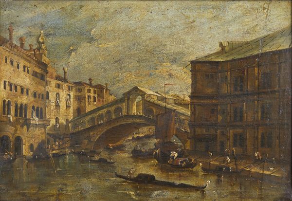 GUARDI FRANCESCO (1712 - 1793) : Nello stile di. Veduta del ponte di Rialto  - Asta Asta 379 | ARTE ANTICA E DEL XIX SECOLO - Dipinti antichi e antiquariato  Online - Associazione Nazionale - Case d'Asta italiane